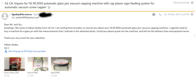 First mail for vacuum capper and labeler.jpg