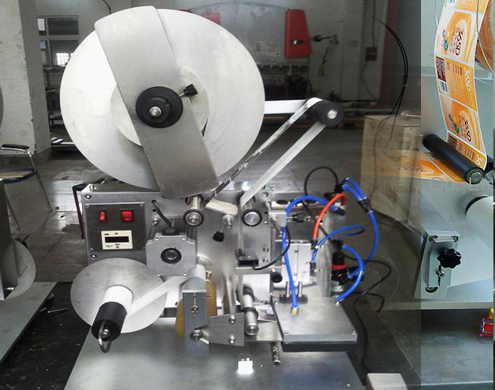 flat bottles labeling machine semi automatic manual bottle labeler equipment for plastic&glass bottles