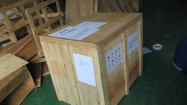 packing in crate before DHL.jpg