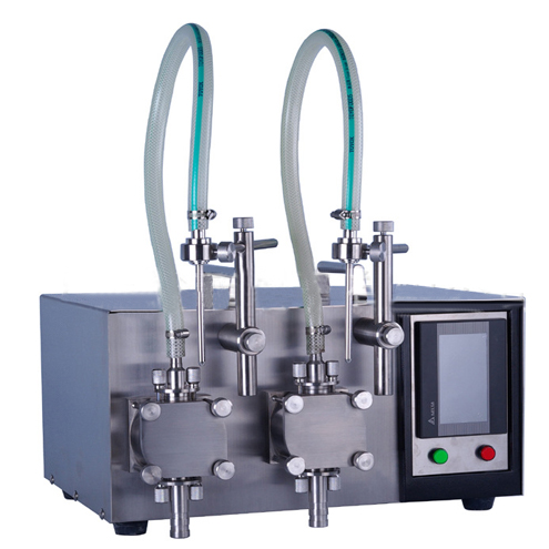 High precision pharmaceutical liquid filling machine semi automatic small quantity 0.2ml to 10L filler equipment 